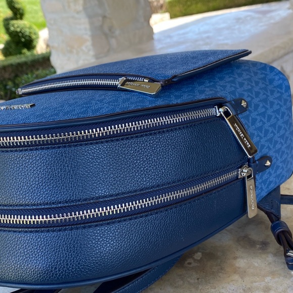 Michael Kors Signature Adina bag&wallet set blue main image 11